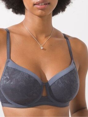 Soma lightest lift perfect coverage ink gray 36DDD